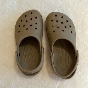 Kids Crocs Khaki Size 3-4